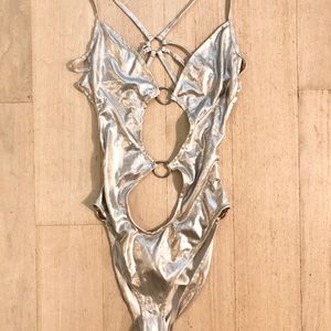 Silver Bodysuit